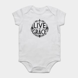 Live in Grace Baby Bodysuit